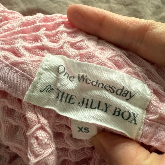 One Wednesday Waffle Robe - Picture 4 of 4